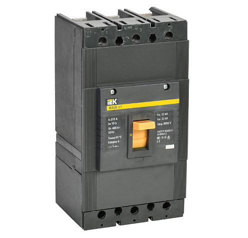 Выключатель автоматический 3п 315А 35кА ВА 88-37 KARAT IEK SVA40-3-0315: фотография 1