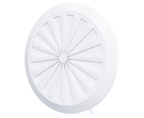 Вентиляционная решетка 10RKU регулируемая D180 фланец D90-160 ERA: фотография 1