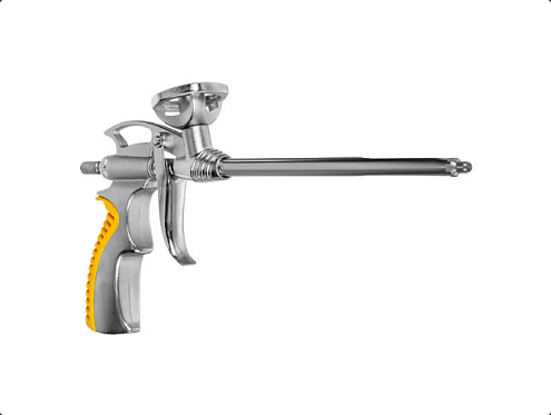 Пистолет для монтажной пены, алюминиевый корпус, РемоКолор: фотография 1