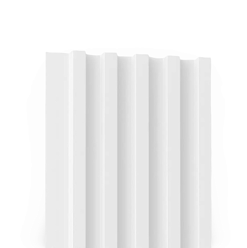 Стеновая панель ACUPAN  TRAPEZE (Трапеция) MDF ECO 122.501.91 Неокрашенный 2760х122х12мм : фотография 1