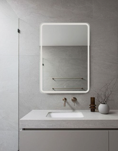 Зеркало "Onyx Light " DS226 с LED подсветкой  500х700 : фотография 1