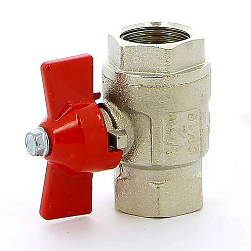 Кран шаровой 1/2&quot; бабочка г/г ITAP IDEAL 092: фотография 1