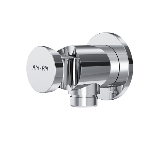 Шланговое подключение AM.PM F0602100 с держателем хром: фотография 1