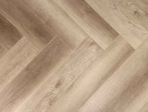 Виниловый ламинат CronaFloor Herringbone 2.0 4,5мм 42 4V Дуб Лимож H020 : фотография 1