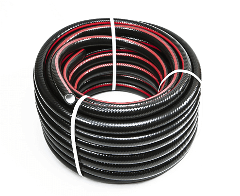 Шланг "Поток 50", пятислойный, стенка 3мм, подходит для питьевой воды, 3/4" х 25м: фотография 1