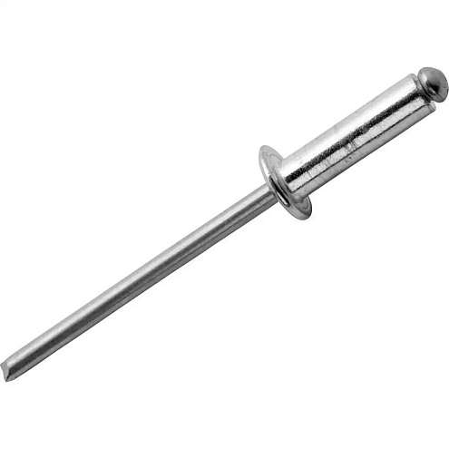 Заклепка вытяжная алюминий - сталь 3,2х6мм, 100шт: фотография 1