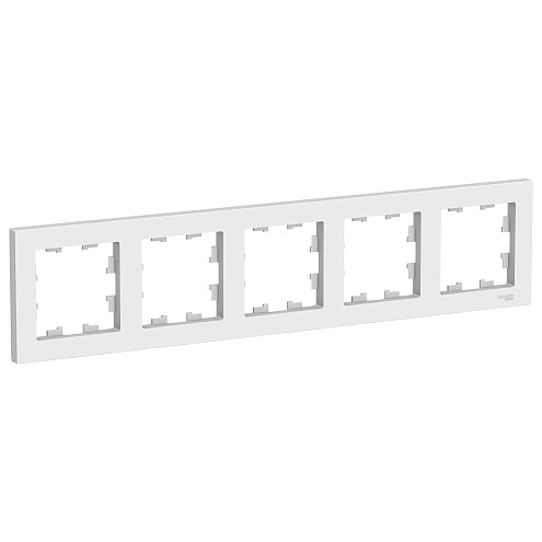 Рамка 5-м ATLAS DESIGN универс. бел. SchE ATN000105: фотография 1