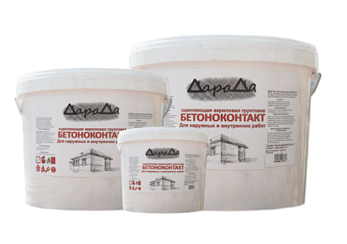 Грунт бетонконтакт «ДараДа»,  3,5кг : фотография 1
