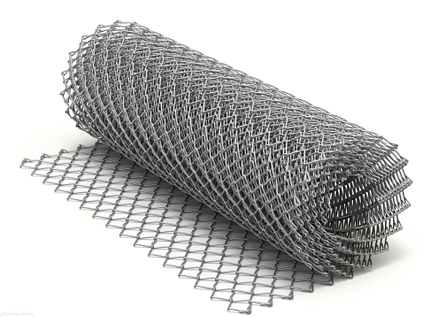 Сетка-рабица оцинкованная 1,5х10м ячейка 50х50х1,8мм ТУ: фотография 1