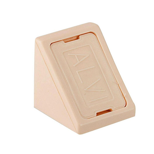 Уголки мебельные пластиковые сосна  с шурупом 6шт &quot;Element&quot;: фотография 1