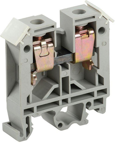 Зажим наборный ЗНИ-16мм² (JXB100A) серый IEK YZN10-016-K03: фотография 1