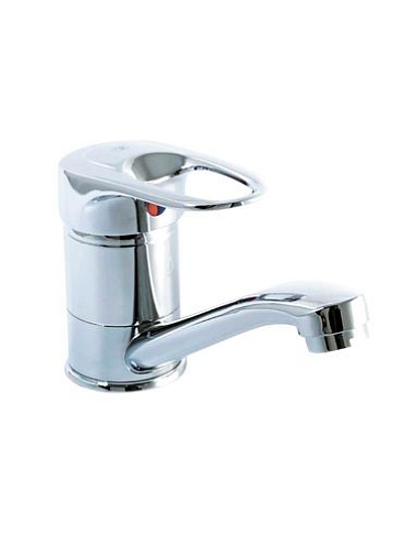 Смеситель Кухня СТК-635 (рег.№468190) &quot;MODERN&quot; шар. d-40  SB13   короткий нос (на гайке): фотография 1