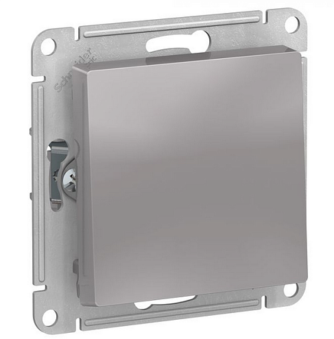 Механизм переключателя перекрестного ATLAS DESIGN (сх.7) 10АХ алюм. SchE ATN000371: фотография 1