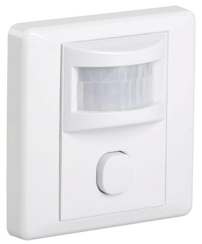 Детектор движения ДД 029 600Вт угол обз. 140град. дальн. 9м IP20 бел. IEK LDD12-029-600-001: фотография 1