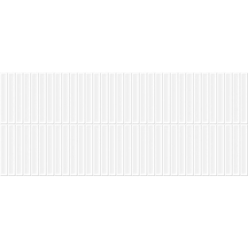 Настенная плитка 25х60 Simply white 01: фотография 1