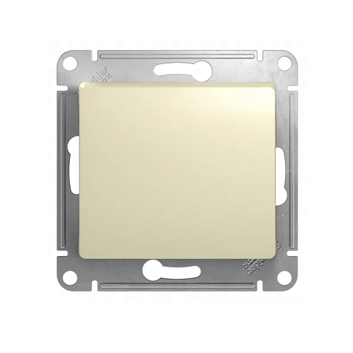 Переключатель перекрестный 1-кл СП Glossa 10А IP20 (сх. 7) 10AX механизм бежевый SE GSL000271: фотография 1