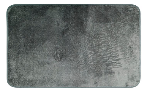 Коврик меховой Shunc серый 50х80: фотография 1