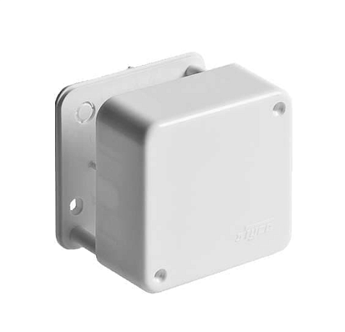 Коробка распределительная ОП 79х79х32мм IP40 бел. Ruvinil 65004: фотография 1