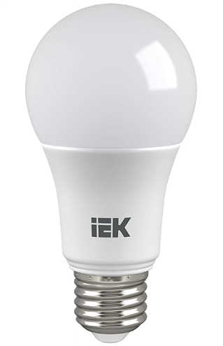 Лампа светодиодная ECO A60 13Вт грушевидная 230В 6500К E27 IEK LLE-A60-13-230-65-E27: фотография 1