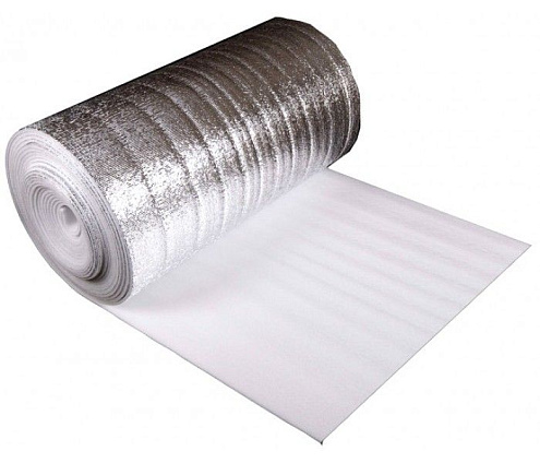Изолайн НПЭ 02мм, металлизированный 1,2х25м на 30м²: фотография 1