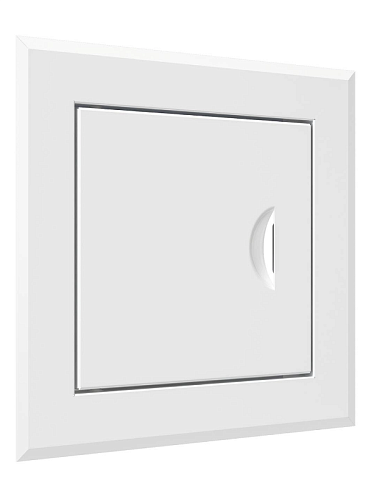 Люк ревизионный ЛТМп фланец 150х150 ручка магнит 210х210 окрашенная сталь EVECS: фотография 1