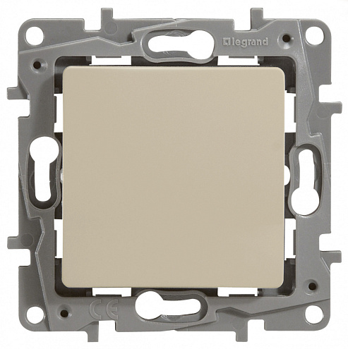 Механизм переключателя 1-кл. СП Etika Plus авт. сл. кость Leg 672311: фотография 1