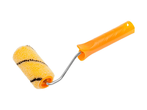 Миди-валик "Dualon" с ручкой 6мм, полиакрил, ворс 7мм, 30х100, для ЛКМ на масляной основе, STAYER: фотография 1