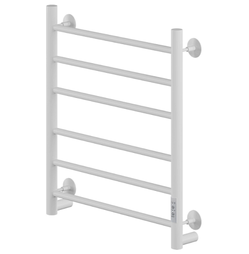 Полотенцесушитель Mixline Vega 60х50 таймер, 253 Вт, 6 перекладин прямые, электрический, белый: фотография 1