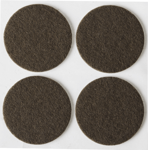 Самоклеящиеся фетровые накладки 35мм, 4шт, STAYER: фотография 1