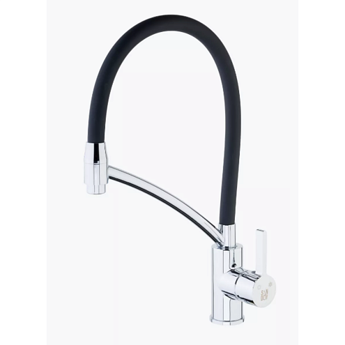 Смеситель для кухни Sanday SD567704-07 черный: фотография 1