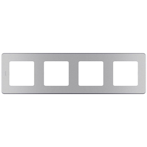 Рамка 4-м Inspiria алюм. Leg 673962: фотография 1