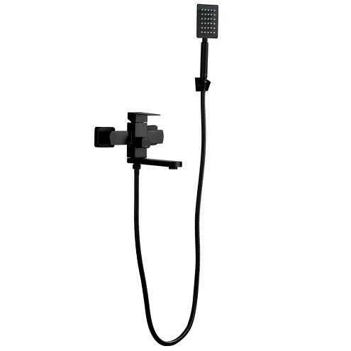 32802-6 Смеситель Ванна Frap d-35 короткий нос (черный): фотография 1