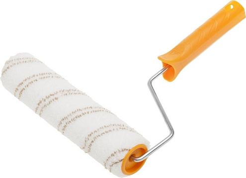 Валик &quot;Master&quot; Microtex с ручкой 6мм, ворс 9мм, 40х180мм, STAYER: фотография 1