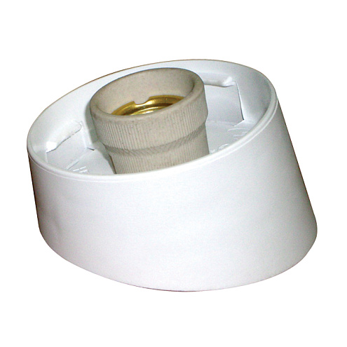 Светильник НББ 64-60 без стекла наклонное основание белый Элетех 1005100002: фотография 1