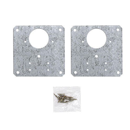 Пластина для ремонта петель, D35мм, 2шт, крепеж: фотография 1