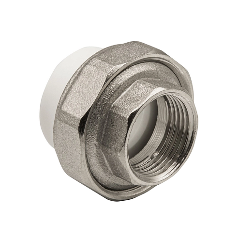 Муфта комбинированная разъемная, внутренняя резьба 25х3/4'' EVER plast: фотография 1