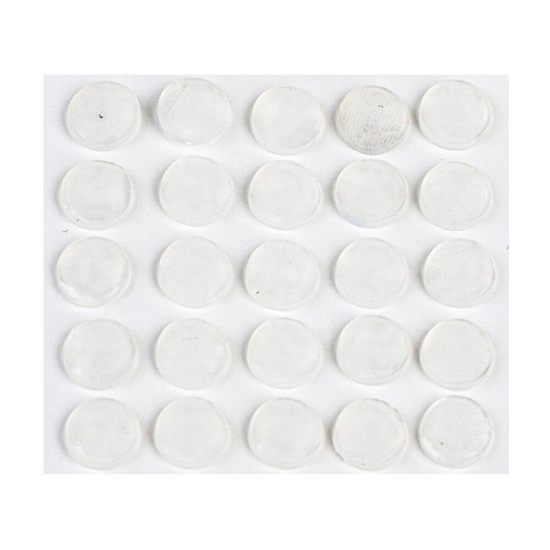 Демпфер захлопа 10мм прозрачный, 25шт &quot;Element&quot;: фотография 1