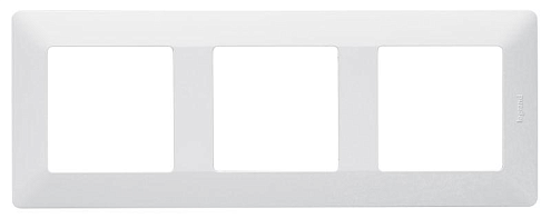 Рамка 3-м Valena Life универсальная бел. Leg 754003: фотография 1