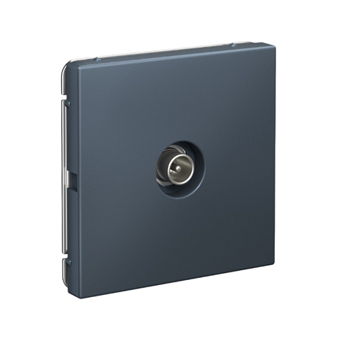 Розетка телевизионная оконечная TV ArtGallery 1дБ механизм грифель Systeme Electric GAL000791: фотография 1