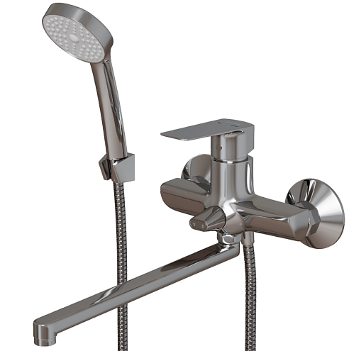 Смеситель для ванны и раковины 35к MIXLINE МЛ15-02 (ML15-02): фотография 1