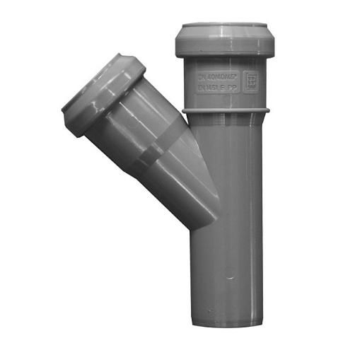 Тройник 40х40х45° Синикон Стандарт : фотография 1
