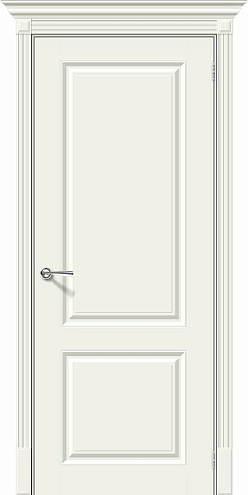 Дверь эмаль Скинни-12 Whitey  2000х600: фотография 1