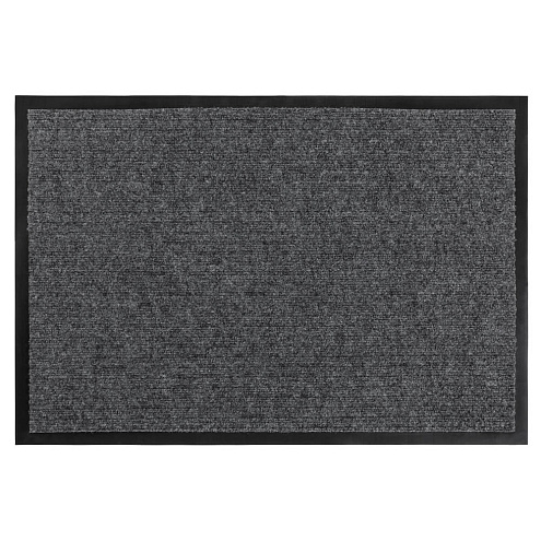 Коврик влаговпитывающий &quot;Трин&quot; 0,4х0,6м серый: фотография 1