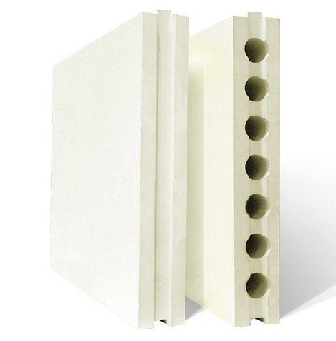 Плита пазогребневая полнотелая 667х500х80мм : фотография 1