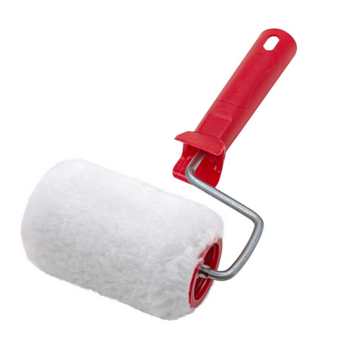 Валик меховой 100мм, бюгель 6мм, для алкидных и масляных красок: фотография 1