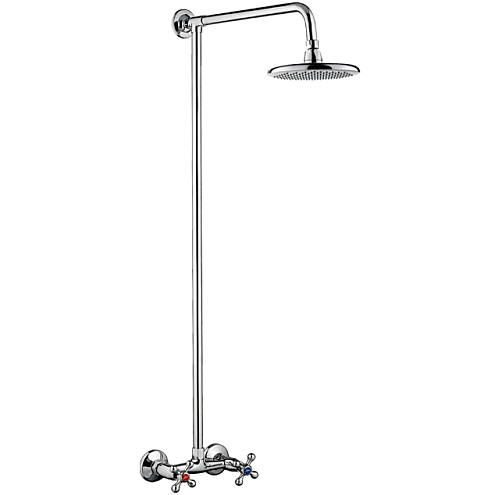 Душевая система LEDEME со смесителем и тропическим душем без излива L2408: фотография 1