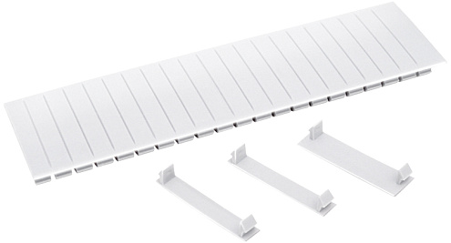 Заглушка 12 мод. сер. IEK YZM10-12: фотография 1