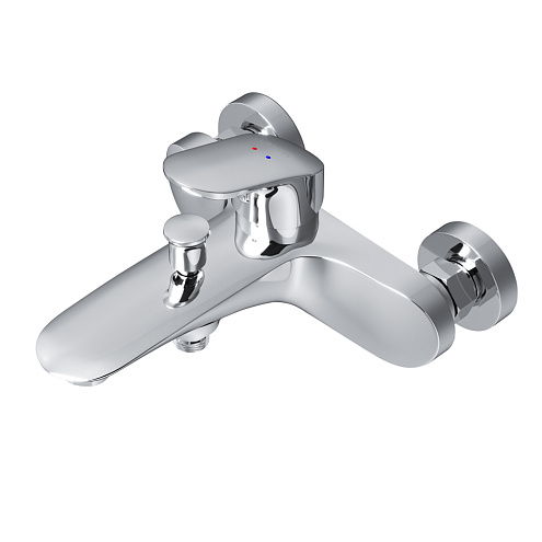 F8010016 Like смеситель для ванны и душа, излив 199 мм, хром, шт: фотография 1
