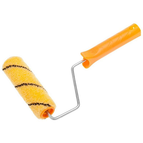 Миди-валик "Dualon" с ручкой 6мм, полиакрил, ворс 7мм, 30х150, для ЛКМ на масляной основе, STAYER: фотография 1