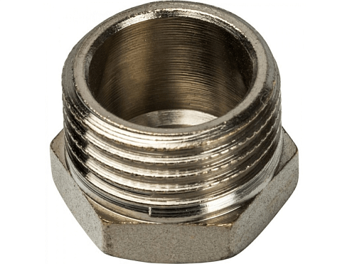 Заглушка 1/2" НР никелированная STI: фотография 1